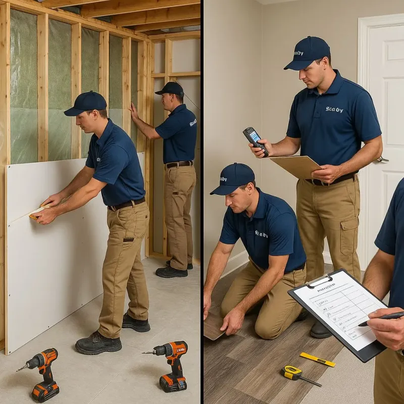 Repairs and Reconstruction process in Milford Mill, MD